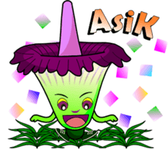 BungaBang the Corpse Flower sticker #8971206