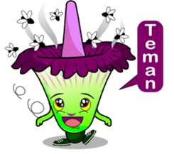 BungaBang the Corpse Flower sticker #8971213