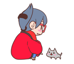 Daily of Hanten BBA2 sticker #8971236