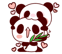 More!Lover is full of panda! sticker #8971617