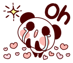 More!Lover is full of panda! sticker #8971627