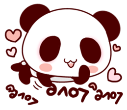 More!Lover is full of panda! sticker #8971628