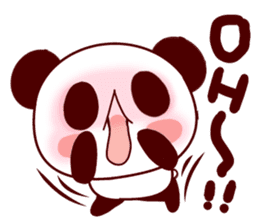 More!Lover is full of panda! sticker #8971633