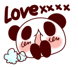 More!Lover is full of panda! sticker #8971635