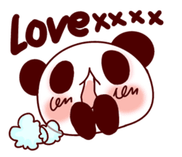More!Lover is full of panda! sticker #8971635