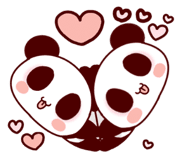 More!Lover is full of panda! sticker #8971641
