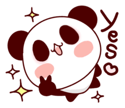 More!Lover is full of panda! sticker #8971642