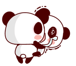 More!Lover is full of panda! sticker #8971648