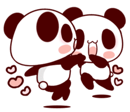 More!Lover is full of panda! sticker #8971649
