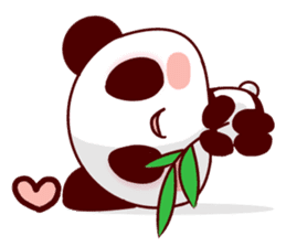 More!Lover is full of panda! sticker #8971651