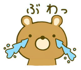bear kumanokumasan sticker #8971840
