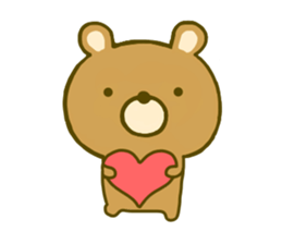 bear kumanokumasan sticker #8971846