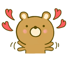 bear kumanokumasan sticker #8971847