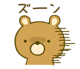 bear kumanokumasan sticker #8971848