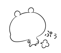 loose bear macho sticker #8972630