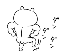 loose bear macho sticker #8972638