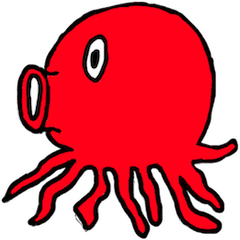 Octopus & Squid's stickers