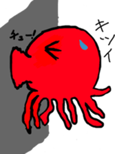 Octopus & Squid's stickers sticker #8972897