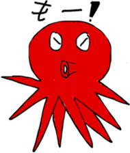 Octopus & Squid's stickers sticker #8972900