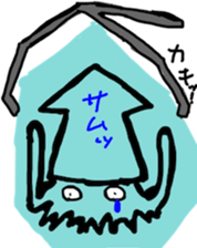 Octopus & Squid's stickers sticker #8972916