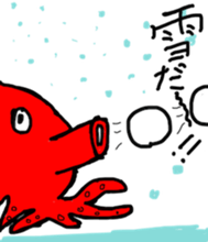 Octopus & Squid's stickers sticker #8972917