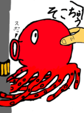 Octopus & Squid's stickers sticker #8972924