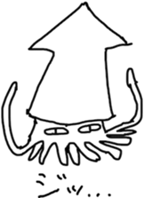 Octopus & Squid's stickers sticker #8972935