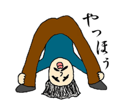 JAPANESE OJISAN MA-KUN sticker #8973256