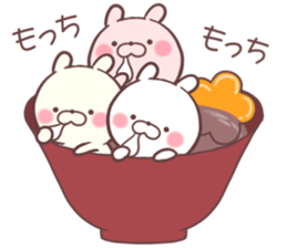 cute rabbit 1 sticker #8973657