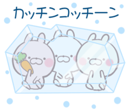 cute rabbit 1 sticker #8973681