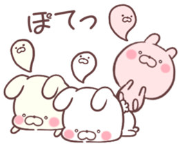 cute rabbit 1 sticker #8973684