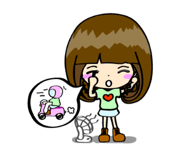 Our life style (II) . sticker #8973854