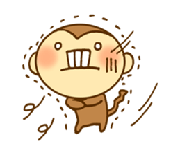 It is monkey year sticker #8973915