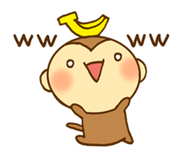 It is monkey year sticker #8973928