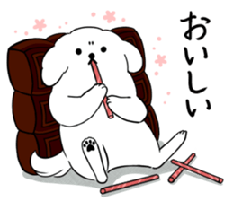 The Moody Dog sticker #8974240