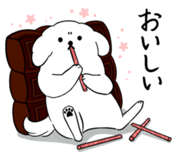 The Moody Dog sticker #8974240