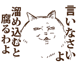 KAMA cats sticker #8974299