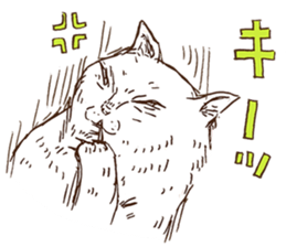 KAMA cats sticker #8974333