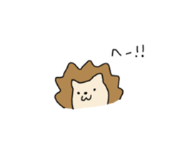yuru Hedgehog sticker #8974388
