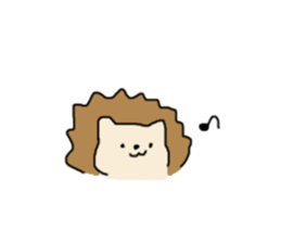 yuru Hedgehog sticker #8974394