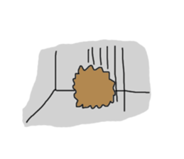 yuru Hedgehog sticker #8974405