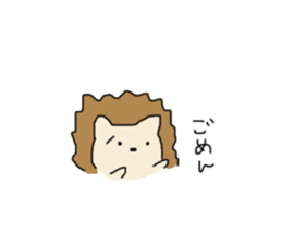 yuru Hedgehog sticker #8974406