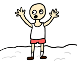 It's so cold!! sticker #8974874