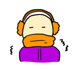 It's so cold!! sticker #8974882