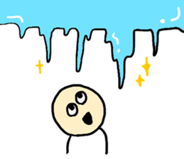 It's so cold!! sticker #8974889