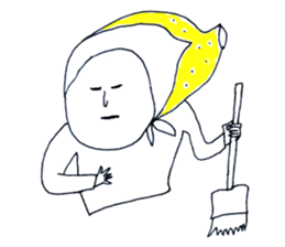 Lemon Cap Man sticker #8974898