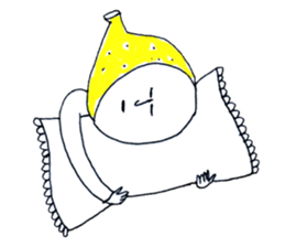 Lemon Cap Man sticker #8974900