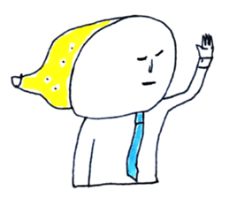 Lemon Cap Man sticker #8974910