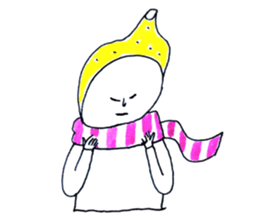 Lemon Cap Man sticker #8974913