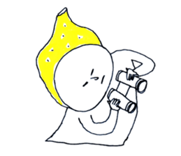 Lemon Cap Man sticker #8974917